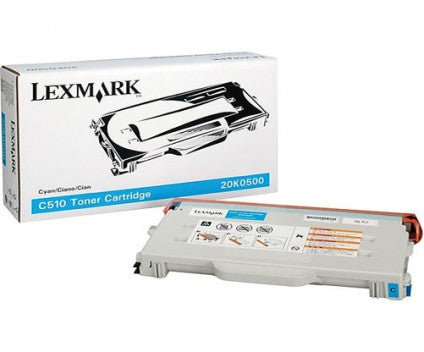 Cartouche Laser de Marque Lexmark 20K0500 Cyan (3000 pages)
