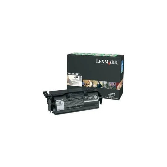 Cartouche Laser de Marque Lexmark C651A11E Noir (7000 pages)