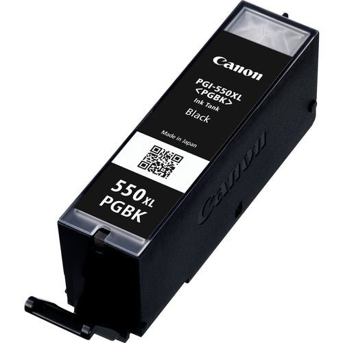 Cartouche Jet d'encre de Marque Canon PGI-550PGBKXL (6431B001) Noir pigmenté Haute Capacité(500 pages)