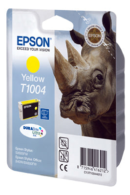 Cartouche Jet d'encre de Marque Epson T1004 Yellow (11.1ml) (990copies)