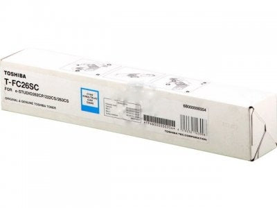 Cartouche Laser de Marque TOSHIBA T-FC26SC Cyan 5000 pages