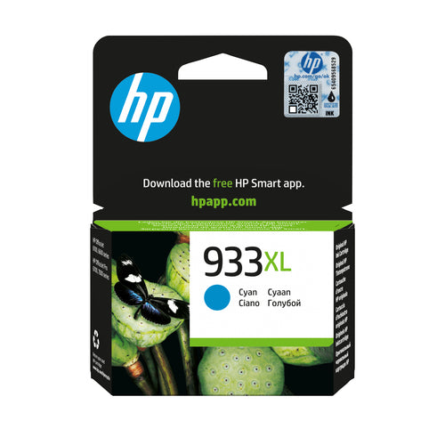 Cartouche Jet d'encre de Marque HP CN054AE N°933XL Cyan (825 pages)