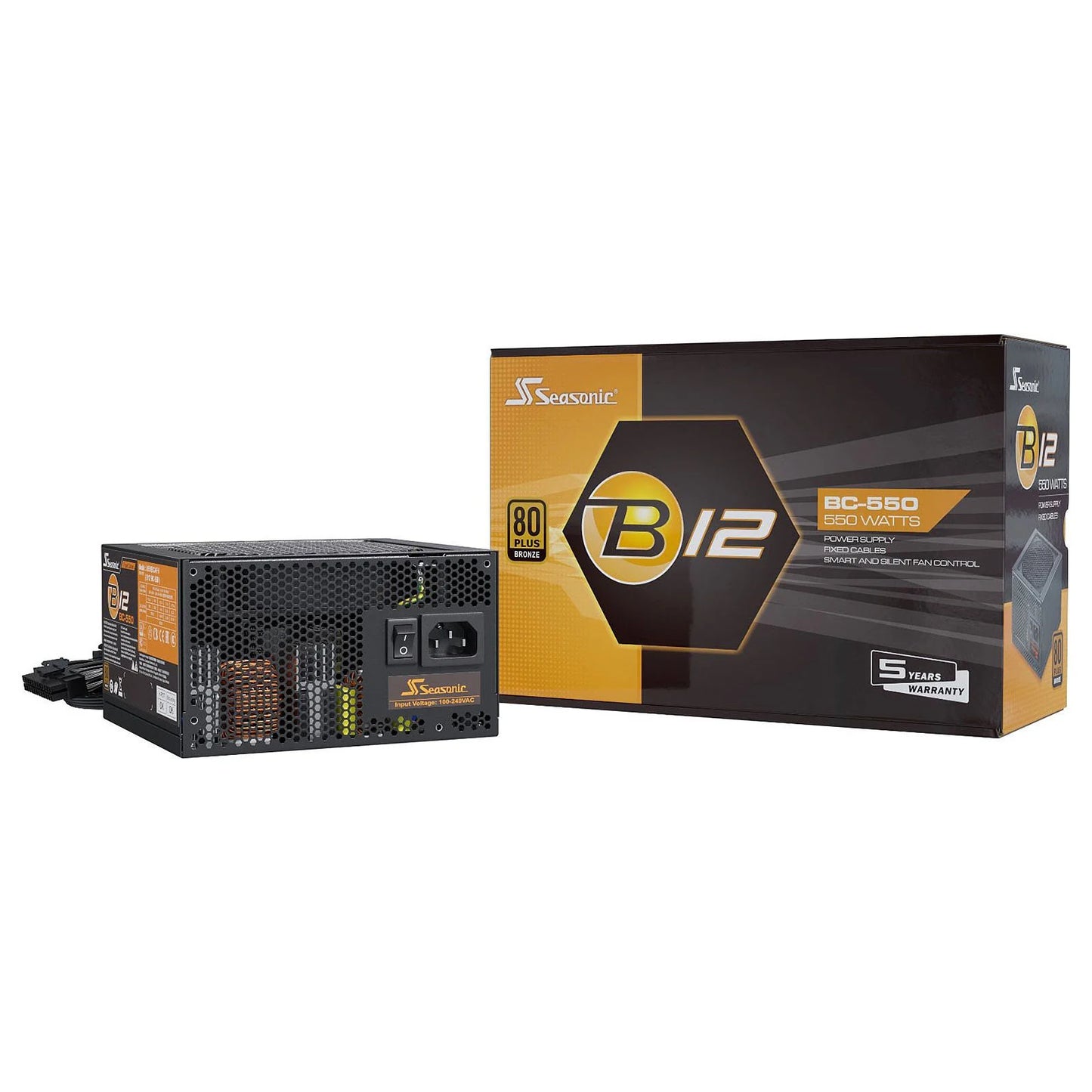 Alimentation ATX Seasonic B12 BC - 550W