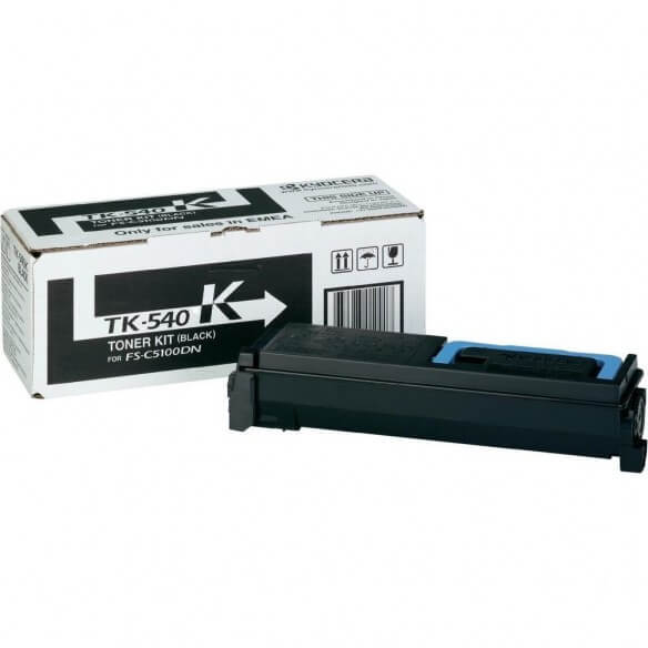 Cartouche Laser de Marque Kyocera TK-540K BLACK (5000 pages)