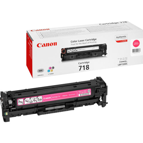 Cartouche Laser de Marque Canon EP-718M (2660B002) Magenta- (2900 pages)