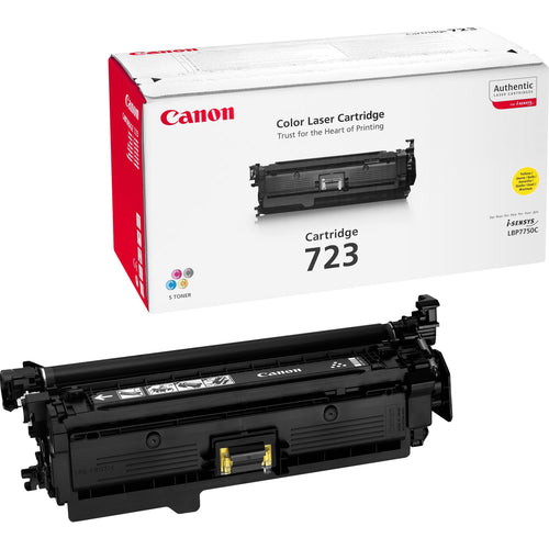 Cartouche Laser de Marque Canon EP-723Y (2641B002) Yellow (8500 pages)