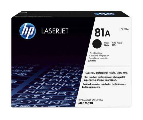 Cartouche Laser de Marque HP CF281A Noir (10500 copies)