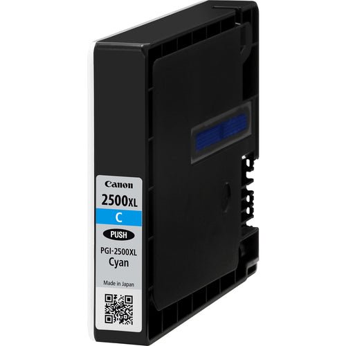 Cartouche Jet d'encre de Marque Canon PGI-2500XLC 9265B001 Cyan (19,3ML-1755pages)