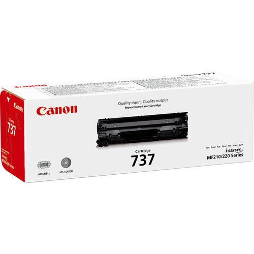 Cartouche Laser de Marque Canon CRG-737BK (9435B002) Noir (2 400 pages)