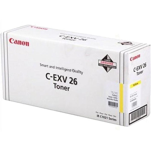 Cartouche Laser de Marque Canon C-EXV26Y (1657B006) Yellow - 6000 copies