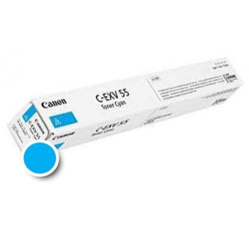 Cartouche Laser de Marque Canon C-EXV55C (2183C002) Cyan (18 000 pages)