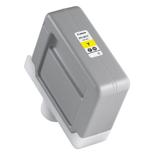 Cartouche Jet d'encre de Marque Canon PFI-301Y (1489B001) Pigment Jaune (330 ml)