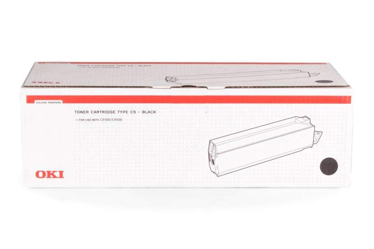 Cartouche Laser de Marque OKI 41963608 Type C5 Noir (15 000 pages)