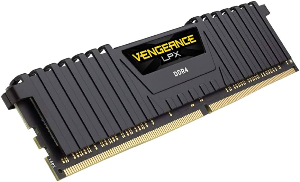 Barrette mémoire 8Go DIMM DDR4 Corsair Vengeance LPX 3000Mhz (Noir)