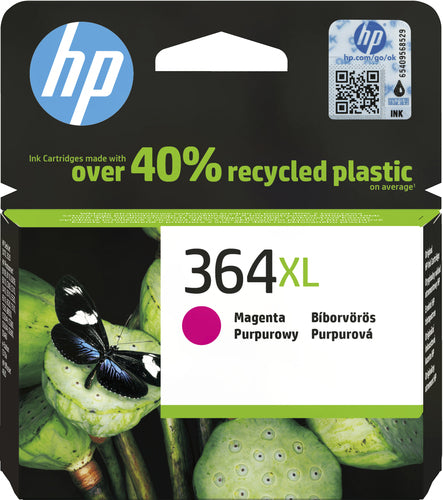 Cartouche Jet d'encre de Marque HP CB324 N°364XL Magenta (750 pages)
