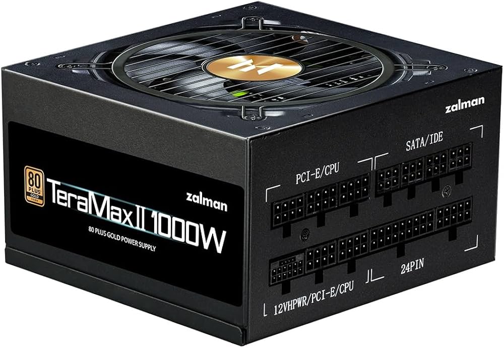Alimentation ATX Zalman TeraMax TMX2 - 1000W (Noir)