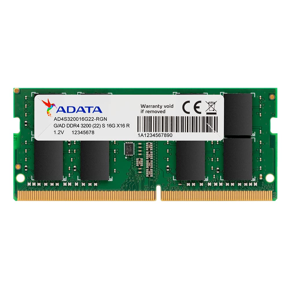 Barrette mémoire 8Go DIMM DDR4 Adata Premier 3200Mhz (Vert)