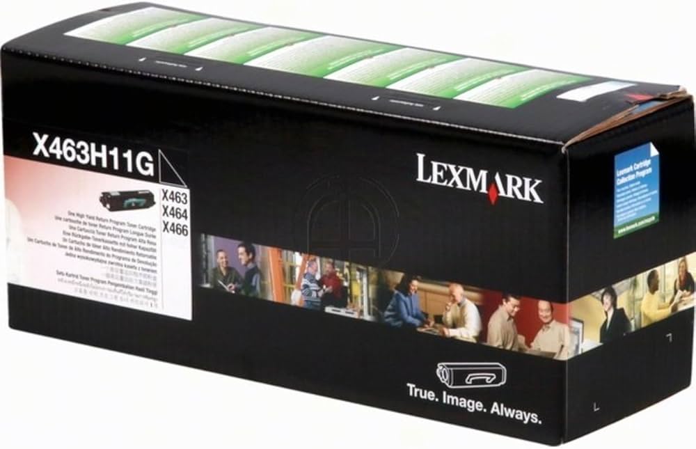 Cartouche Laser de Marque Lexmark C463H11G Noir Haute Capacité (9000 pages)