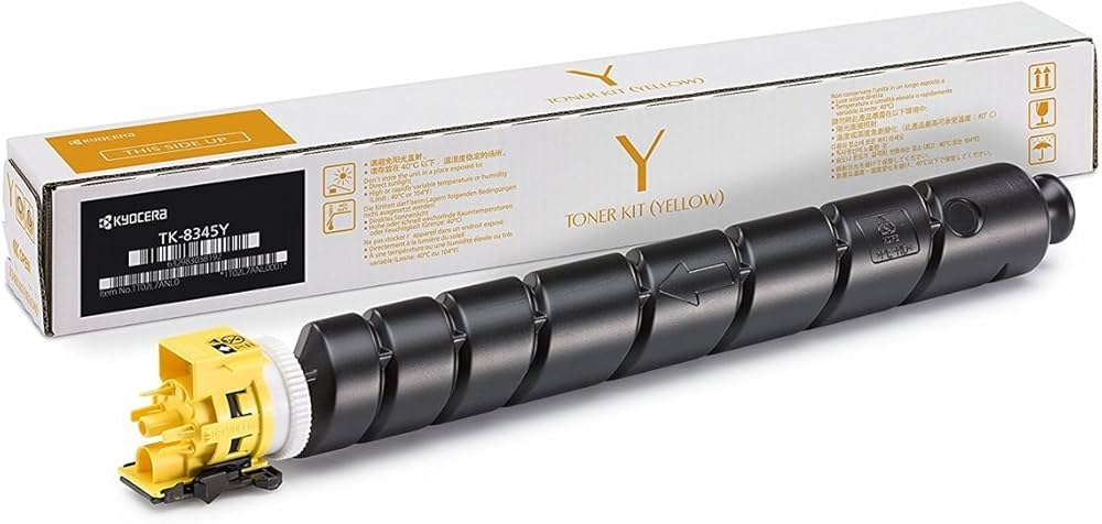 Cartouche Laser de Marque Kyocera TK-8345Y Jaune (15 000 pages)