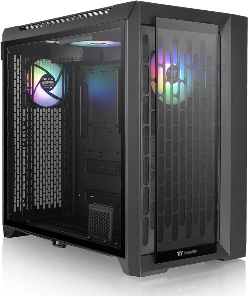 Boitier Grand Tour E-ATX Thermaltake Centralized Thermal Efficiency C750 Air avec panneaux vitrés (Noir)
