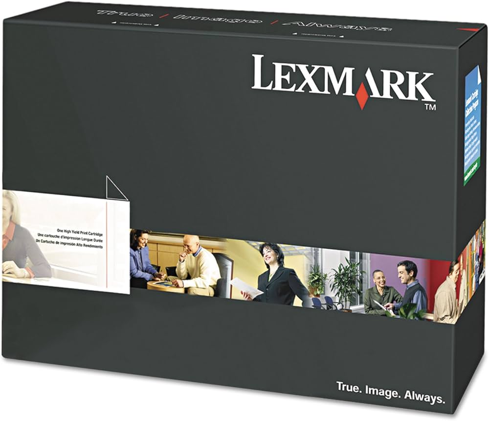 Pack 4 Couleurs (Tambour) de Marque Lexmark C53034X (Noir, Cyan, Magenta, Yellow) (4 x 20 000 pages)