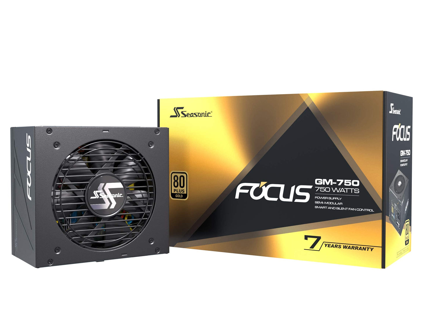 Alimentation ATX Seasonic G12 GM - 750W (Noir)