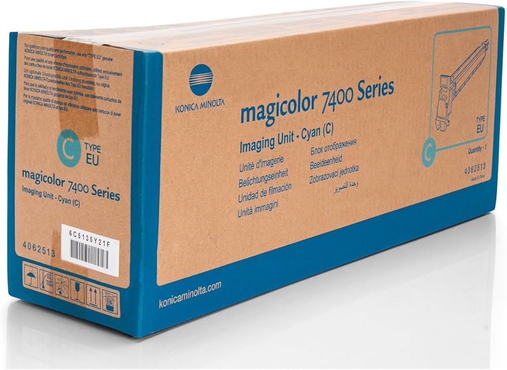 Tambour Laser de Marque Konica Minolta MAGICOLOR 7450 Cyan (30 000 pages)