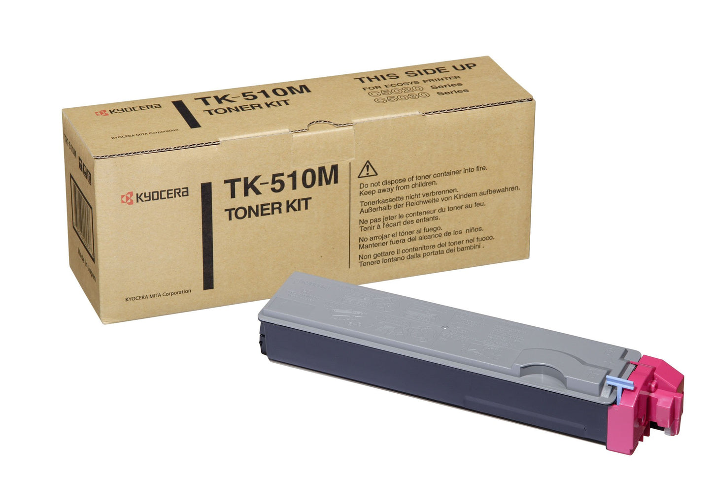Cartouche Laser de Marque Kyocera TK-510M Magenta (6500pages)