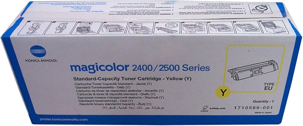 Cartouche Laser de Marque Konica Minolta 1710589001 Yellow (1500 pages)