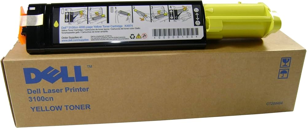 Cartouche Laser de Marque DELL 310-5729 - Yellow - (4000pages)