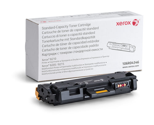 Cartouche Laser de Marque Xerox 106R04346 Noir (1 500 pages)