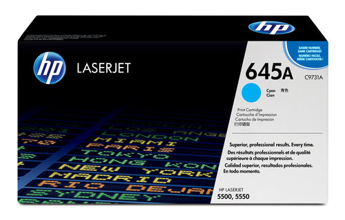 Cartouche Laser de Marque HP C9731A Cyan 12 000 copies