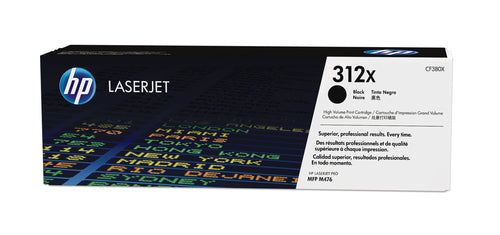 Cartouche Laser de Marque HP CF380X Noir Haute Capacité 4400 pages
