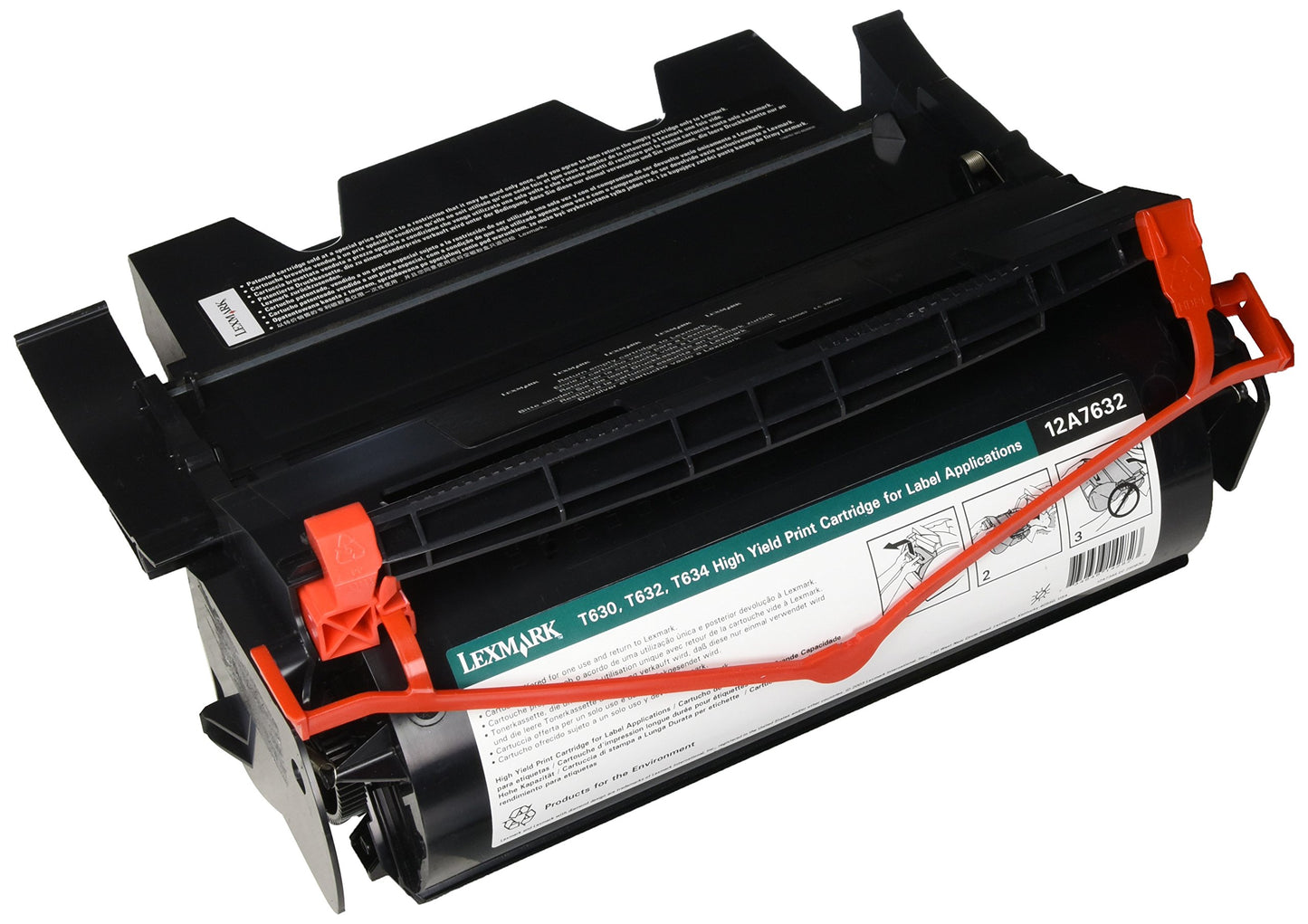 Cartouche Laser de Marque Lexmark 12A7632 Noir (21 000 pages)