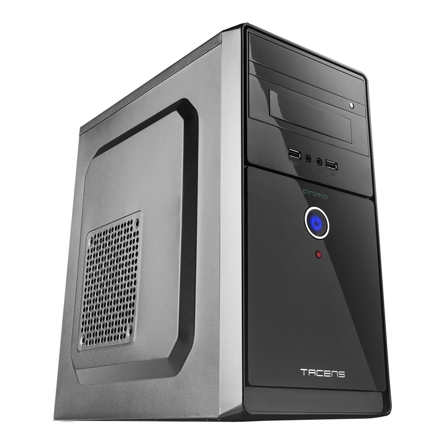 Boitier Mini Tour Micro ATX Anima AC0500 avec alimentation 500W (Noir)