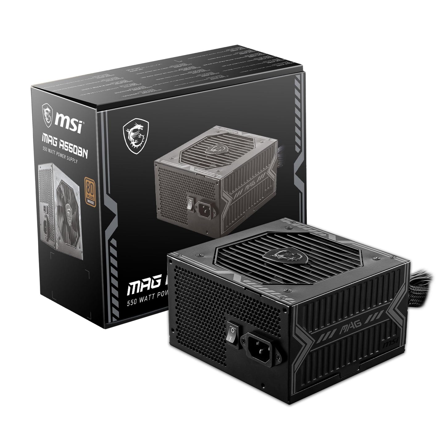 Alimentation ATX MSI Mag A550BN - 550W