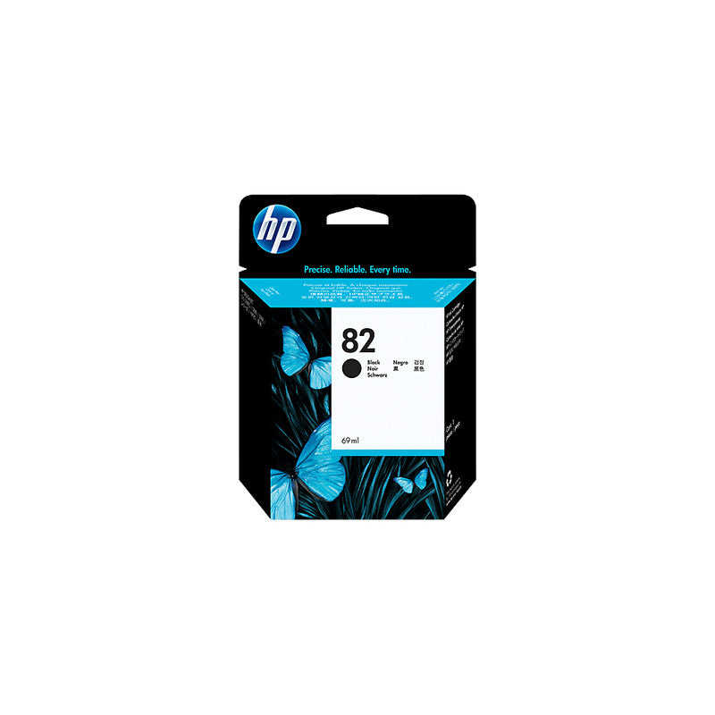 Cartouche Jet d'encre de Marque HP CH565AE 82 Noir Grande Capacité (69ml/1750 copies)
