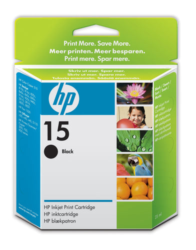 Cartouche Jet d'encre de Marque HP C6615DE HP15 Noire (495 pages) (30ml)