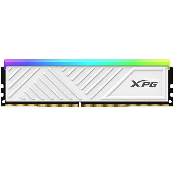 Barrette mémoire 8Go DIMM DDR4 Adata XPG SpectriX D35G RGB 3600Mhz (Blanc)
