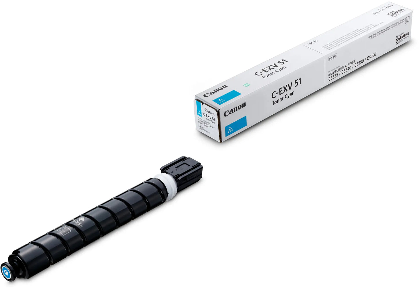 Cartouche de Marque Canon C-EXV51C (0482C002AA) de Toner Cyan (60 000 pages)