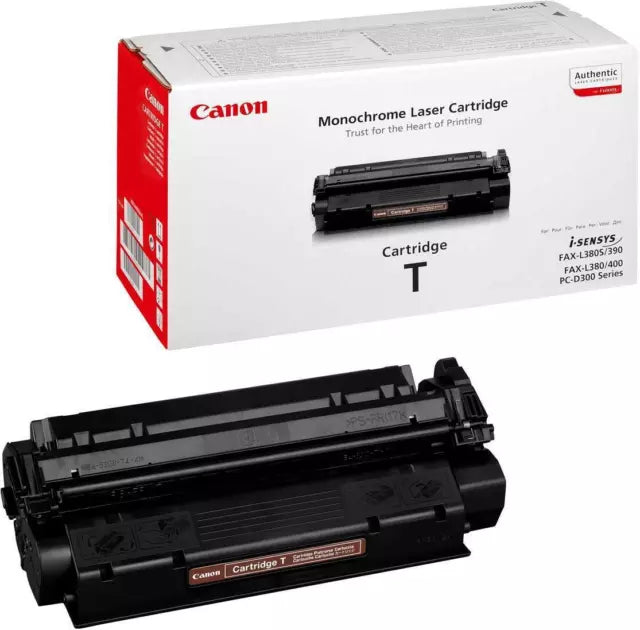Cartouche Laser de Marque Canon Noir CRG T (7833A002AA)- Noir - (3500 pages)