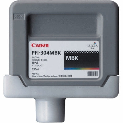 Cartouche Jet d'encre de Marque Canon (PFI-304MBLACK) (3848B005) Noir Mat (330 ml)