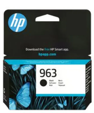Cartouche jet d'encre de Marque HP 3JAE26AE N°963 Noir (1 000 pages)