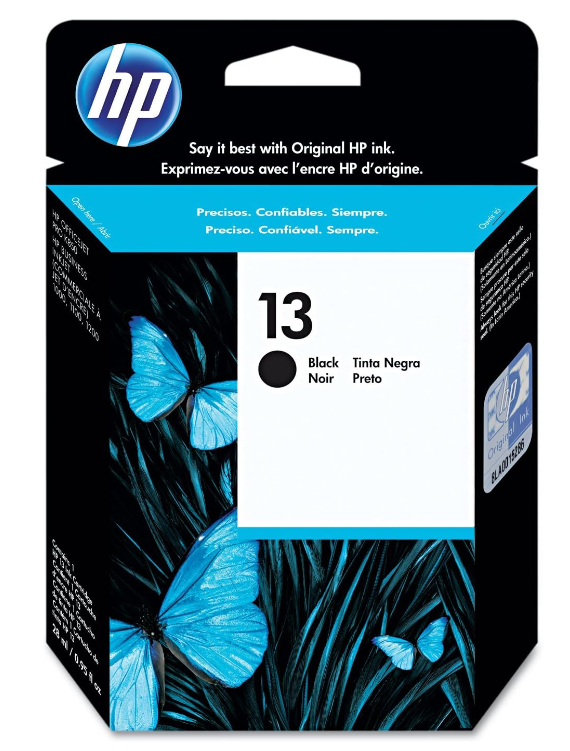 Cartouche Jet d'encre de Marque HP C4814AE HP13 (N°13) Black (28ml 920 pages)