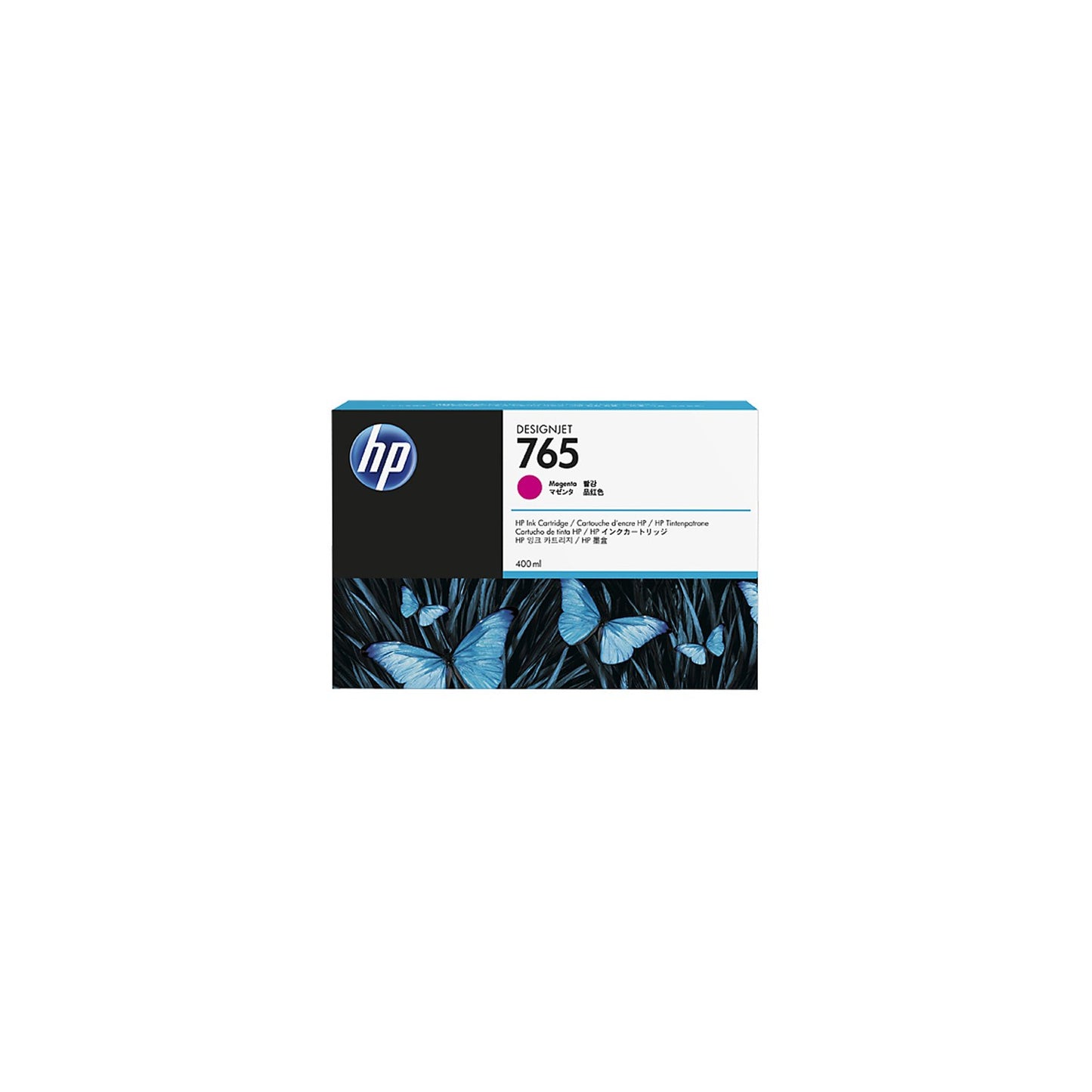 Cartouche Jet d'encre de Marque HP F9J51AE 765 Magenta (400ml)