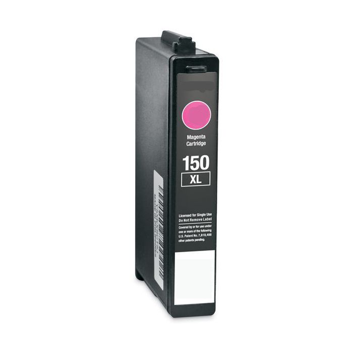Cartouche Jet d'encre de Marque Lexmark 14N1616E N°150XL Vizix Magenta Haute capacité (750 pages)
