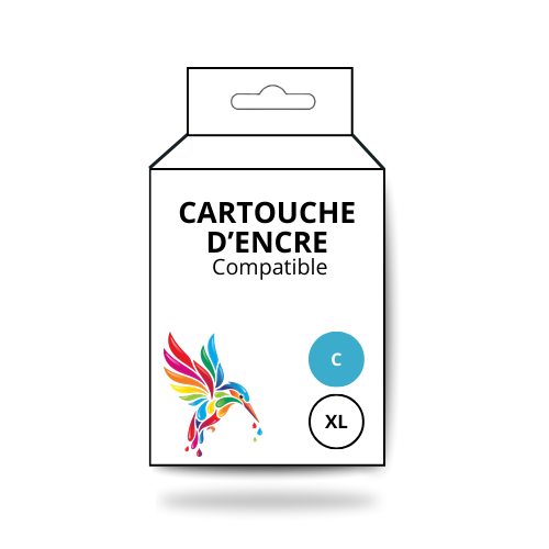 Cartouche Jet d'encre Compatible BROTHER LC22UC cyan Haute capacité (1 200 pages) (Copie)