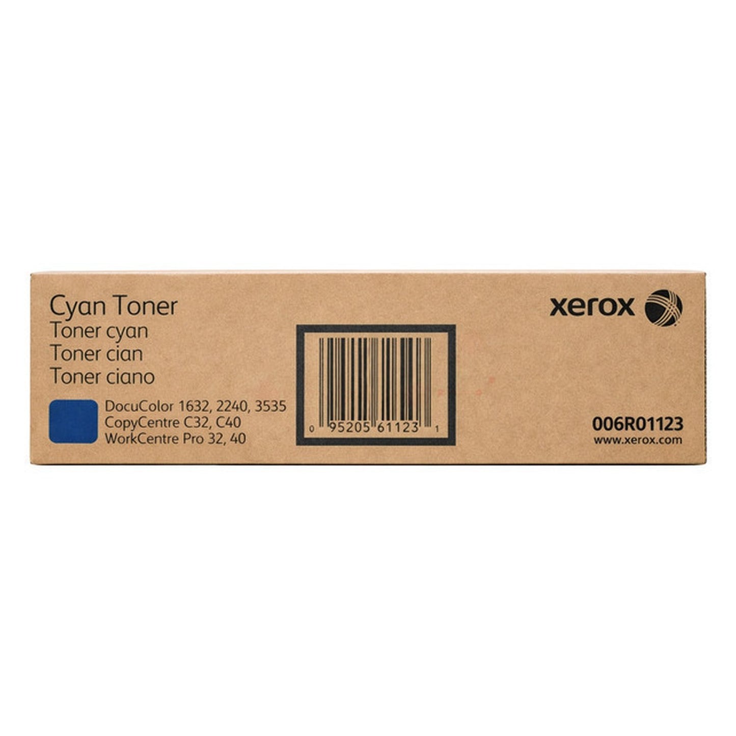 Toner d'origine Xerox 006R01123 - cyan