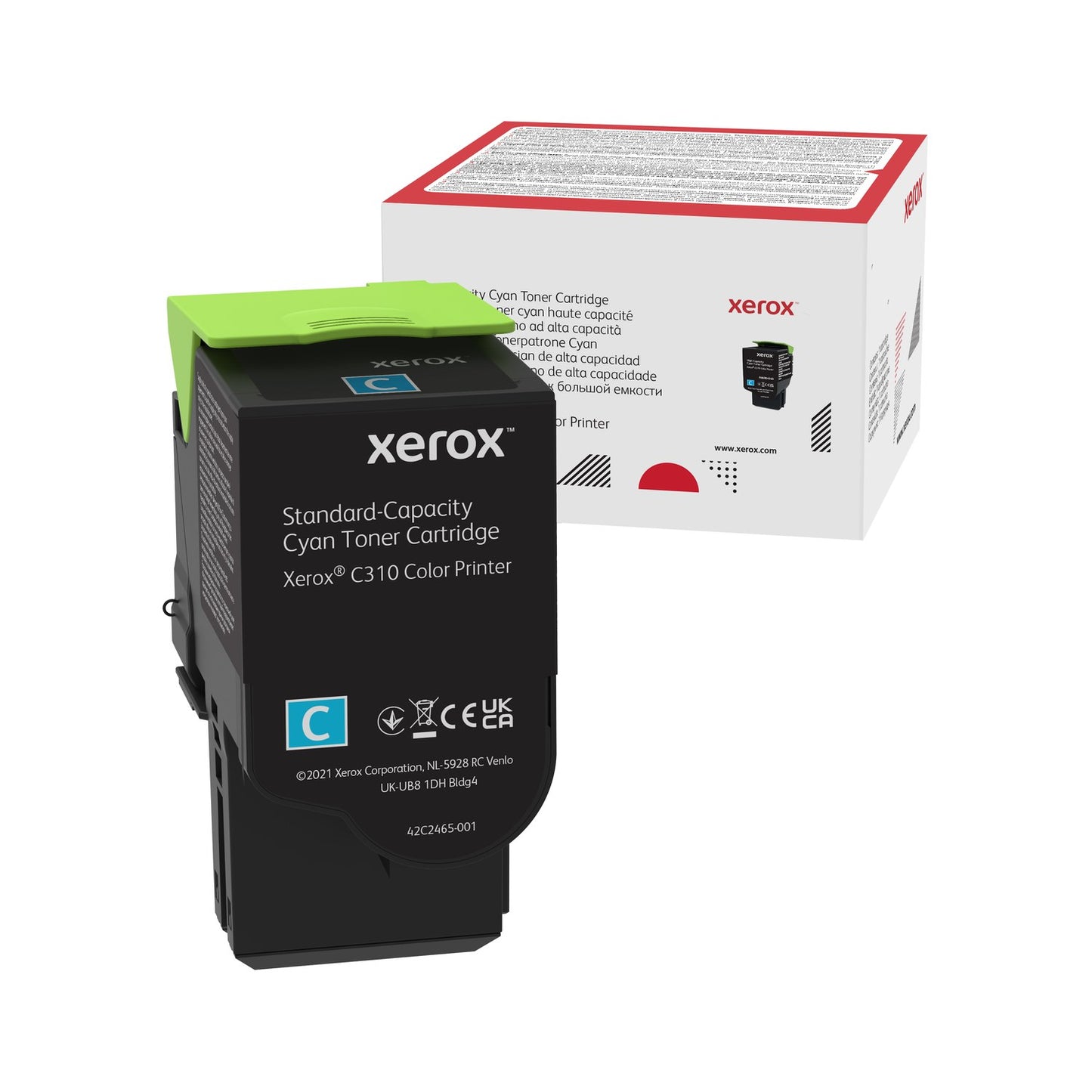 Toner d'origine Xerox 006R04357 - cyan