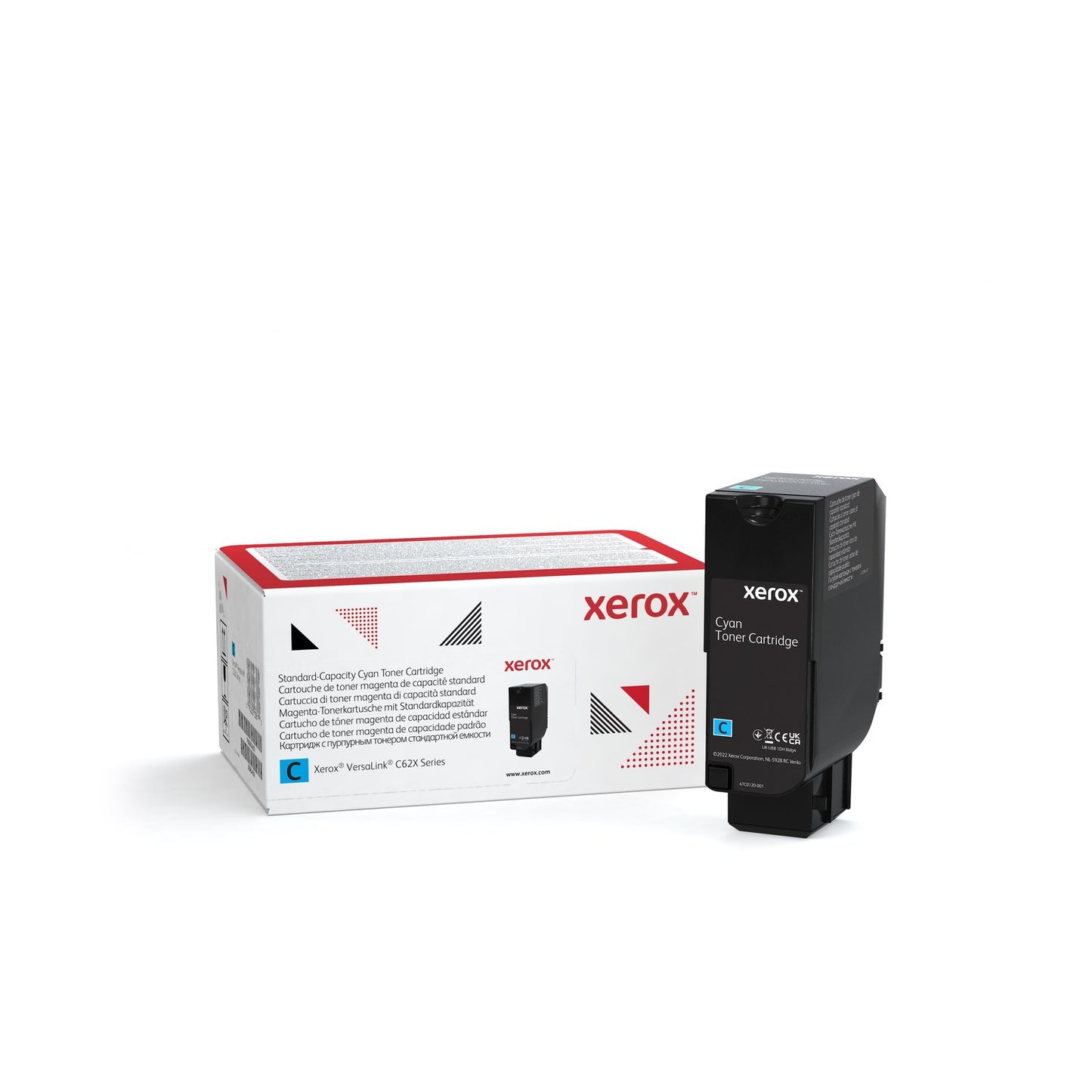Toner d'origine Xerox 006R04617 - cyan